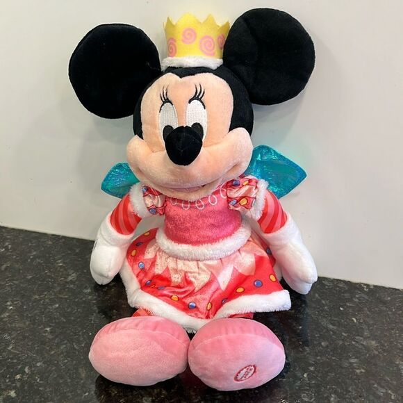 Hallmark Nutcracker Sweets Minnie Mouse with Sound Disney Stuffed Animal Dance - Picture 1 of 10